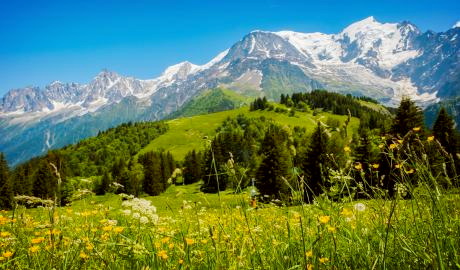 Genfer See und faszinierende Alpenbahnen